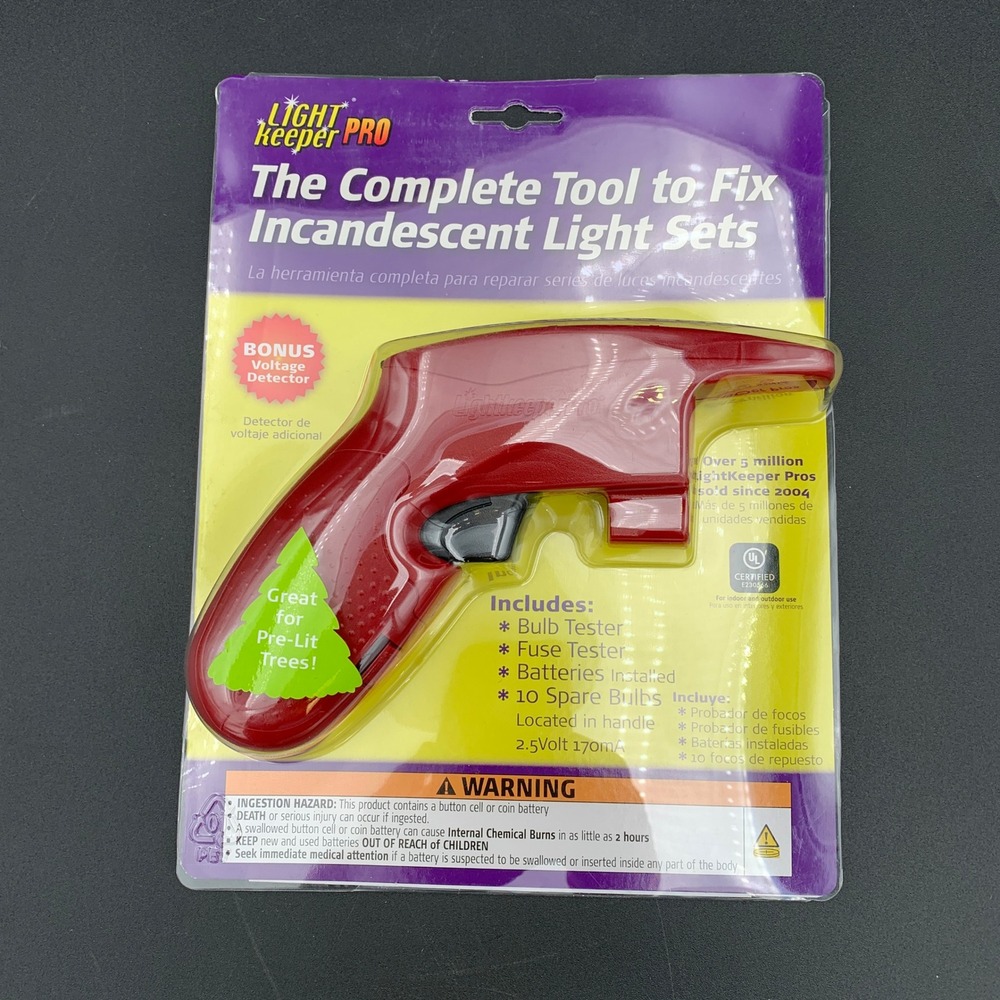 Light‎ Keeper Pro The Complete Tool To Fix Incandescent Light Sets NEW